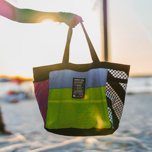 One example of KitePrides contemporary urban designs, all using fair trade working conditions and upcycled materials