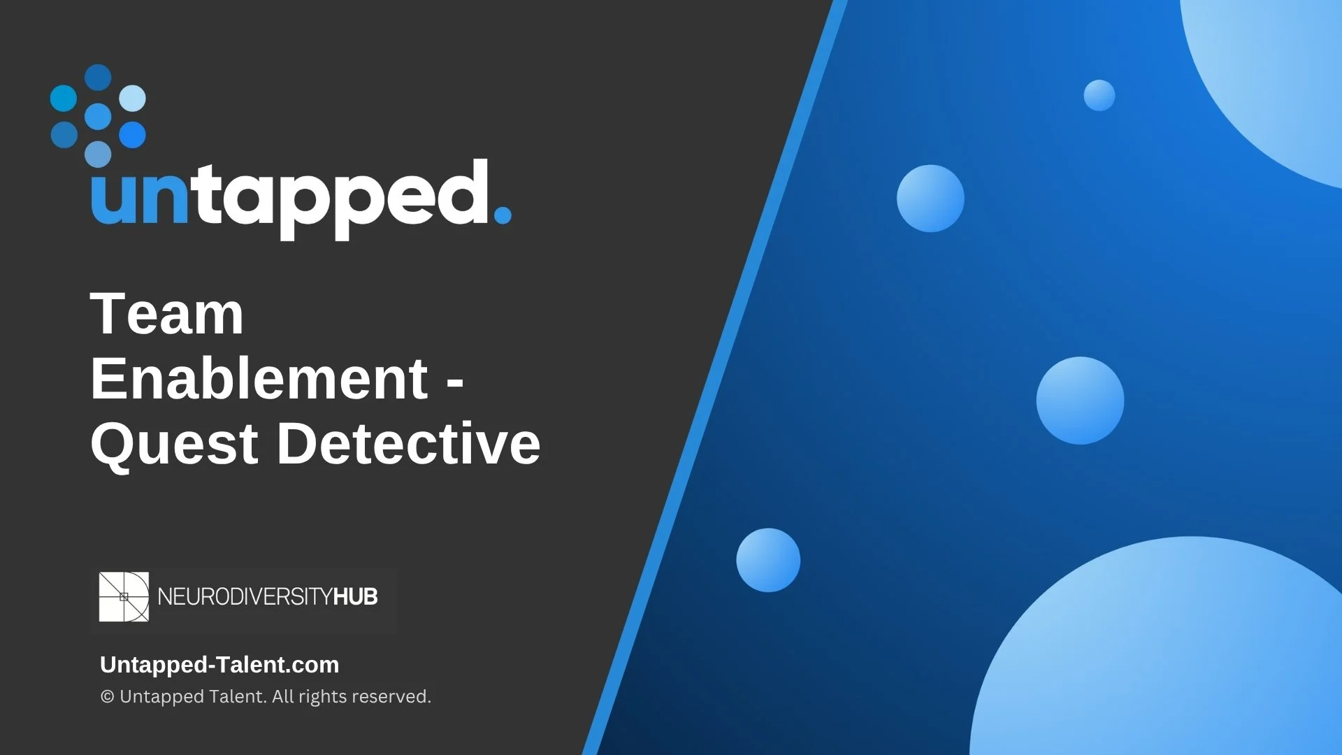 Quest Detective Slide Deck