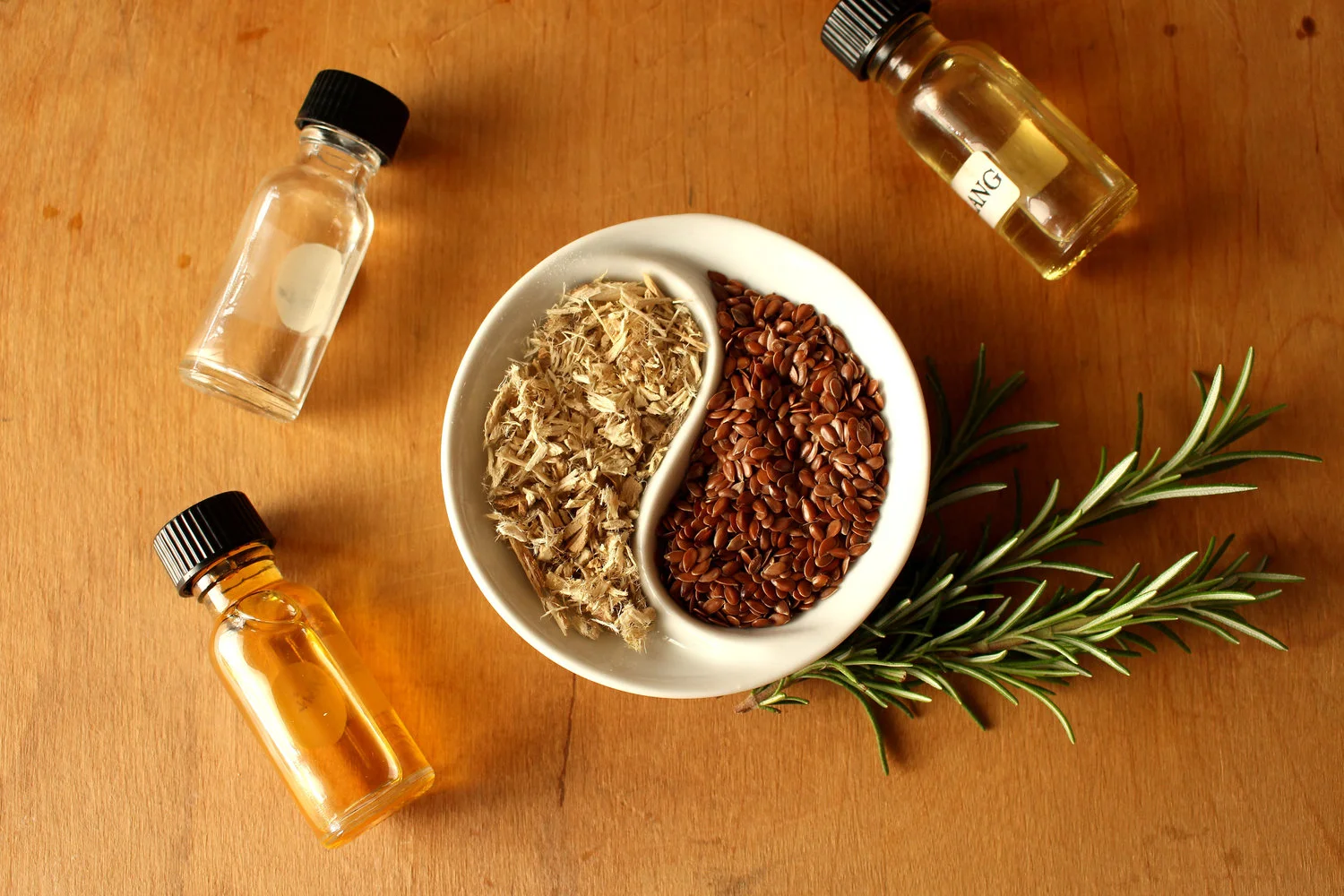 How To Make Herbal Infused Marshmallow Root Flax Seed Hair Gel — TamThyme
