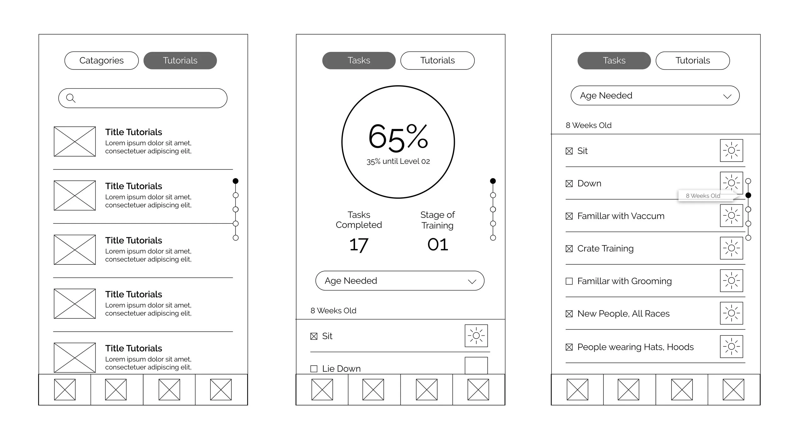 Wireframes