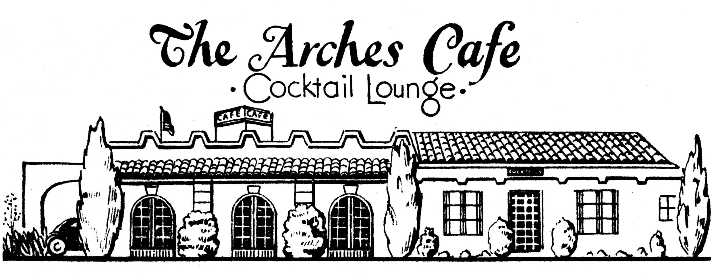 The Arches Cafe, 1952.