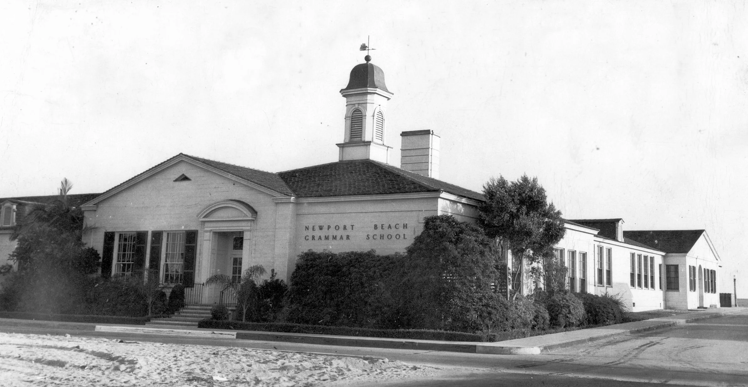 Newport Beach Grammar School, ca 1947.