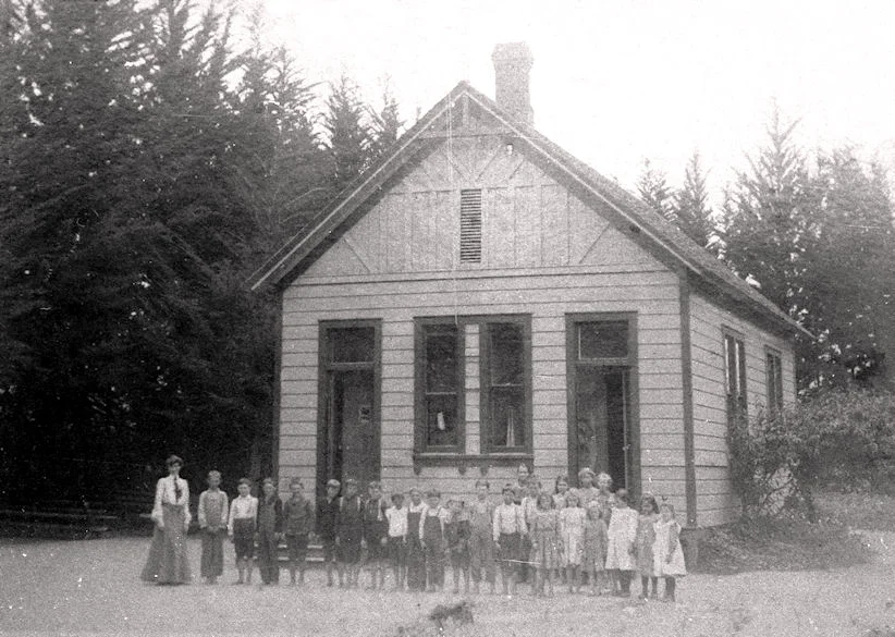 West Orange School, 1890-1904; photo circa 1900 (courtesy Pat Hearle).