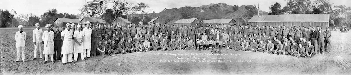 The Trabuco CCC camp, 1933 (courtesy the Orange County Archives).