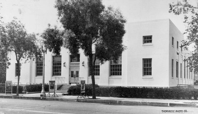 The Anaheim Post Office, circa 1949 (courtesy the Orange County Archives)