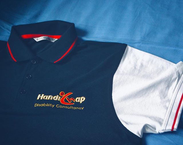 Introducing my official HandiChap Disability Consultancy uniform! When out on the job it’s important clients feel they are working with a professional, recognisable and trustworthy brand. Also, my office will be home based and as the majority of my work hours will be spent at home, I thought it would be important for me to psychologically get myself “in the zone” and put on the shirt to show I’m in my business frame of mind. During that time, I’m at work, not at home. For that time, whether it be on the job providing training, Access Auditing, or even video conference consulting, writing reports and adding new content to my website at home, be sure to see me in my uniform promoting a service for equality you can trust. #handichap #disabled #disability #consultant #consultancy #uniform #equality #training #access #accessauditing #clothingbrand #clothes #fashion #polo #poloshirt #branding #newbusiness #business #logo #embroidery #marketing #advertising #wheelchair #wheelchairlife