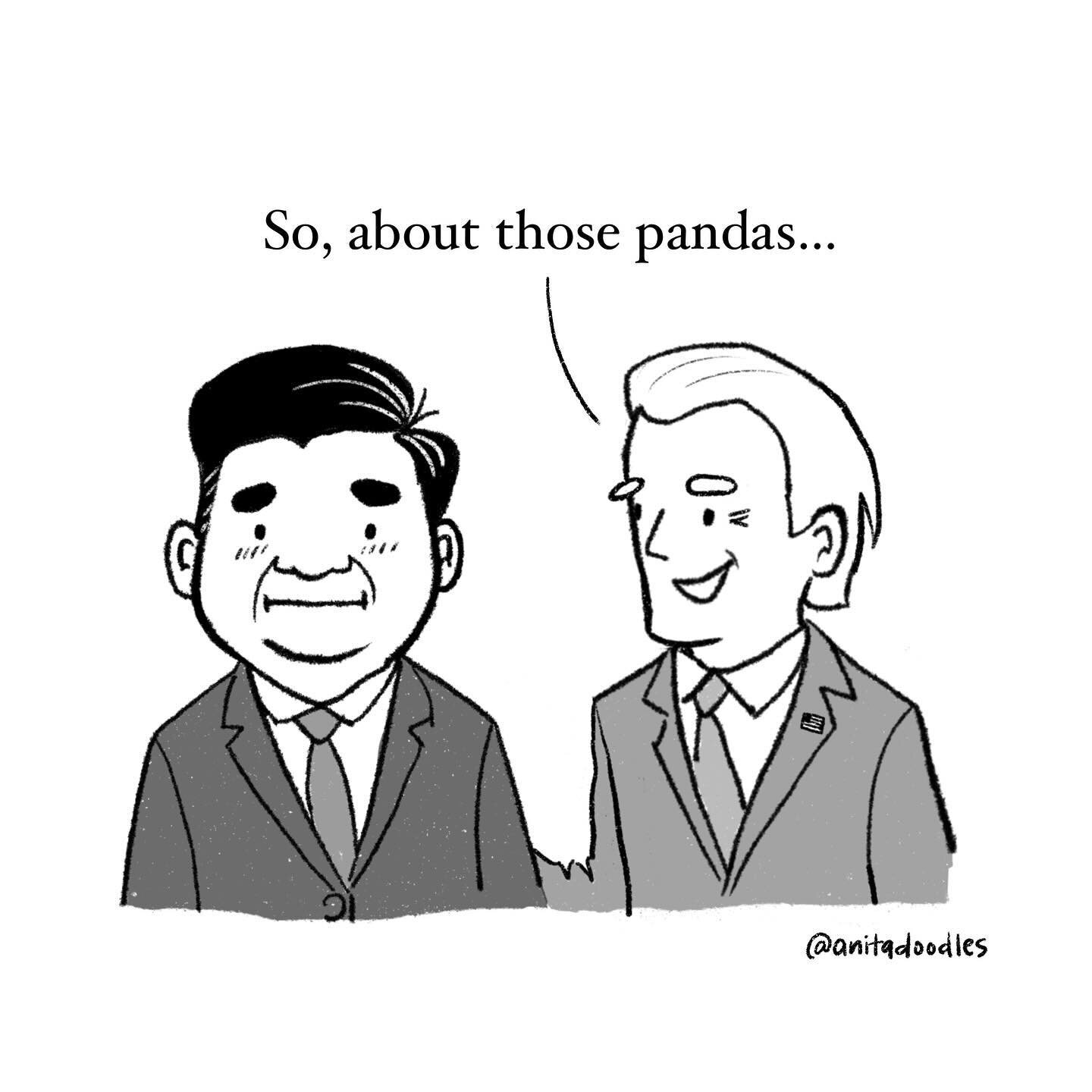 post-APEC thoughts&hellip; 🐼 

#nytimes #apec #illustration