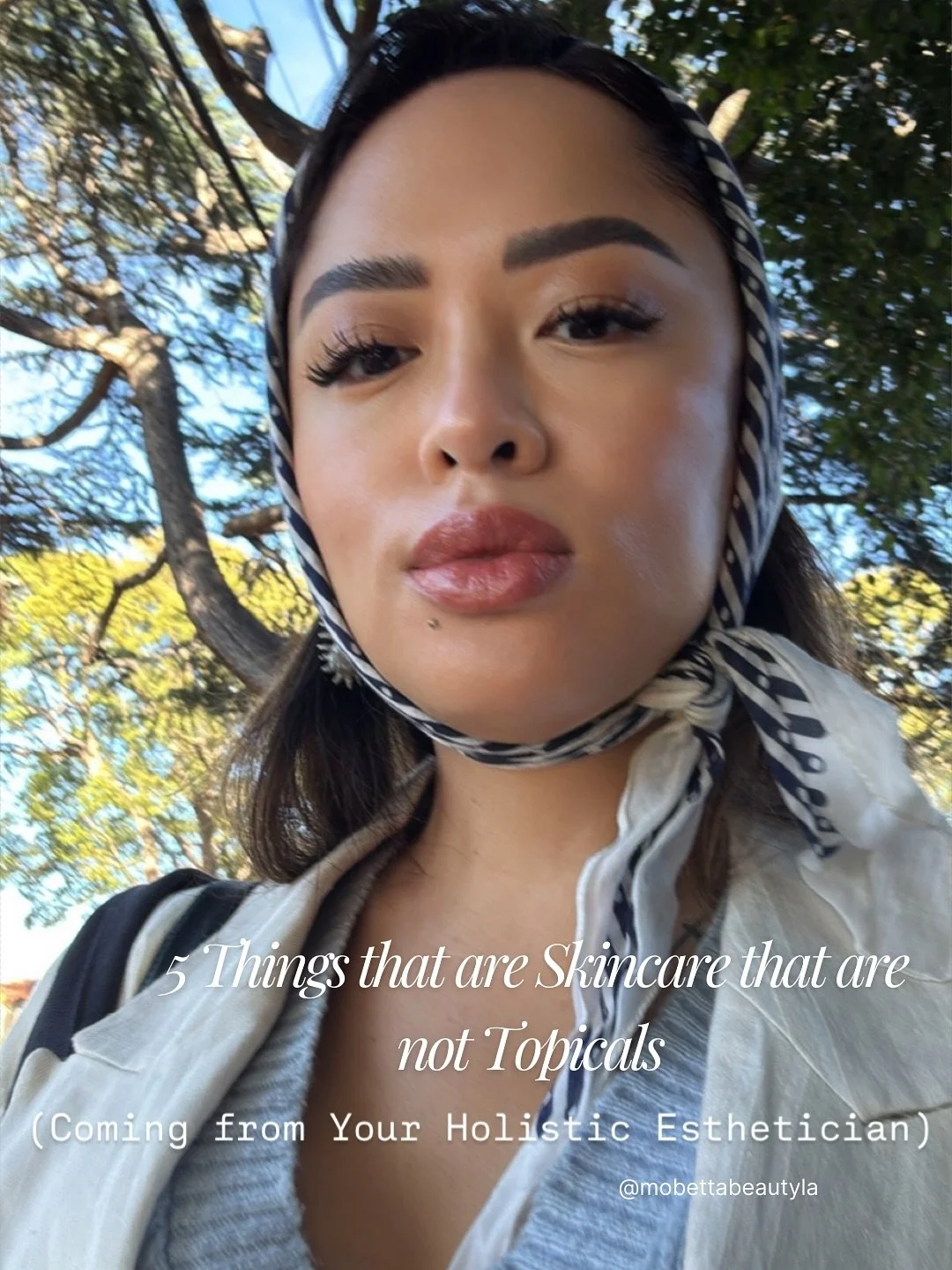 Whipped up my top 5 skincare faves that aren&rsquo;t skincare topicals or facial treatments, that anyone can add more of to their skincare routine. ☺️ what would you add 👇🏽 comment below! 💛

#mobettamusings #holisticbeauty #lafacials