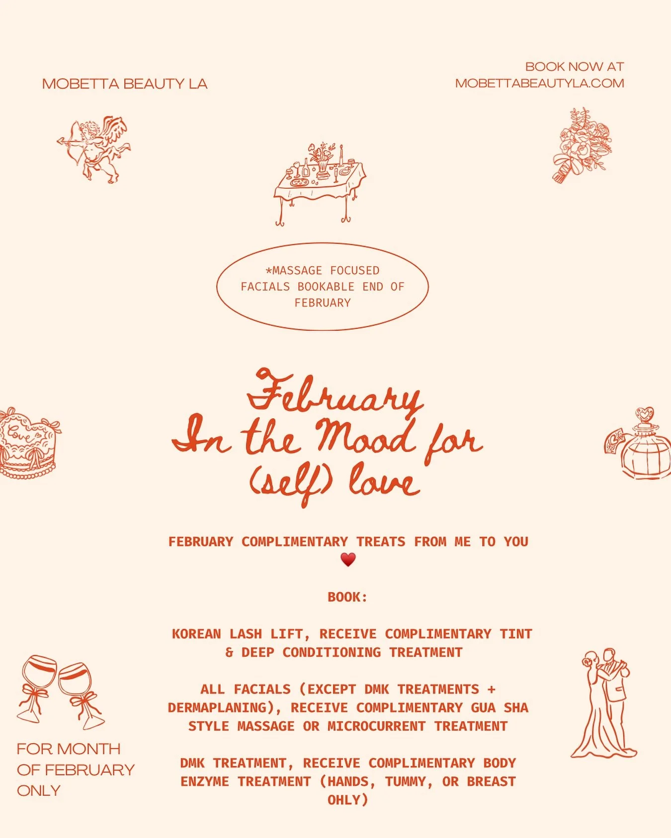 🥀 for the month of love, complimentary enhancements from me to you, TO MATCH THAT FREAK! For month of FEBRUARY ONLY 💌

Link in bio to book remaining slots 🥀 

#lafacials #holisticbeauty #lashlifts #koreanlashlift