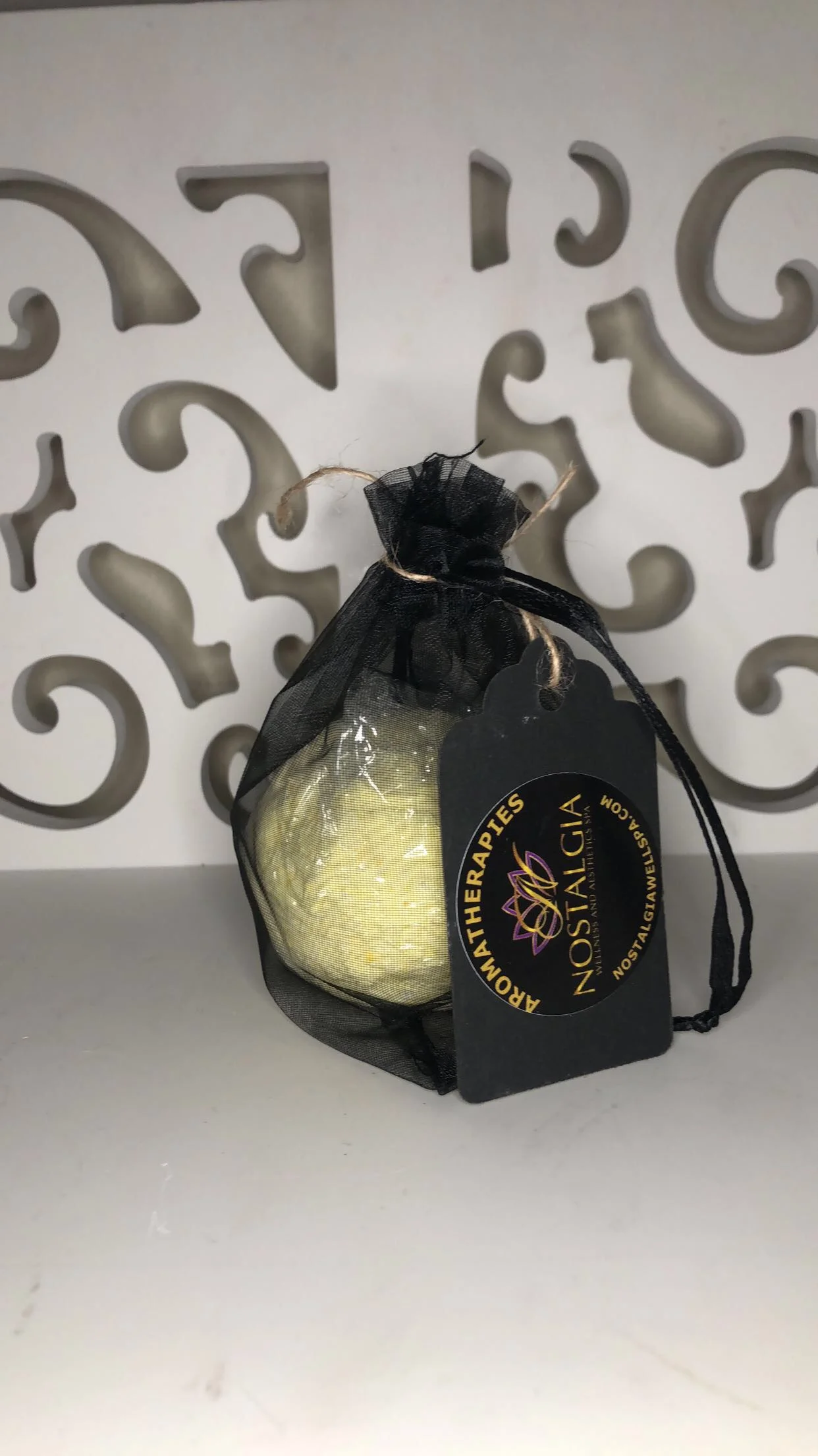 Lemongrass Essential Oil Bath Bomb