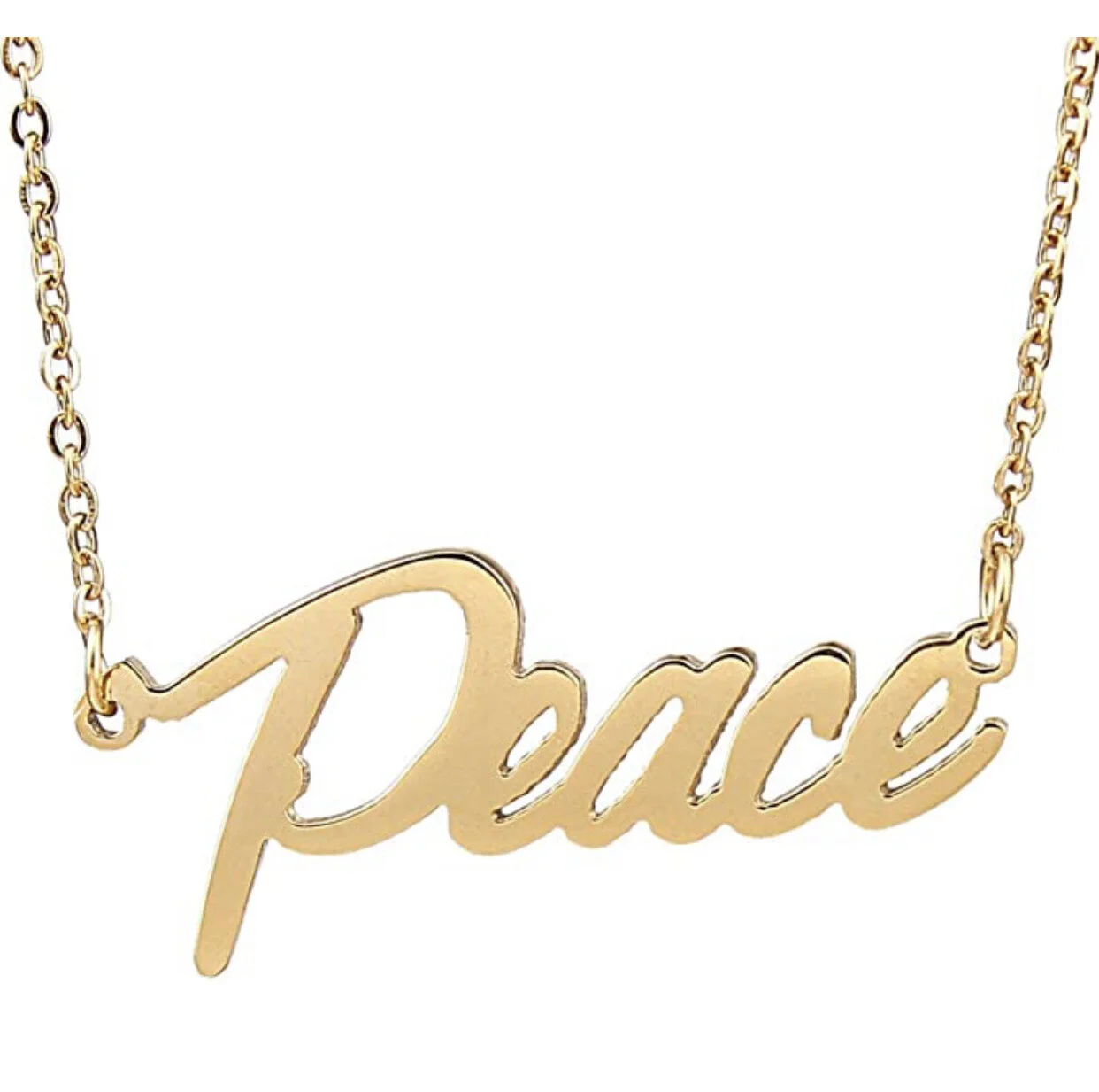 Manifesting PEACE Necklace