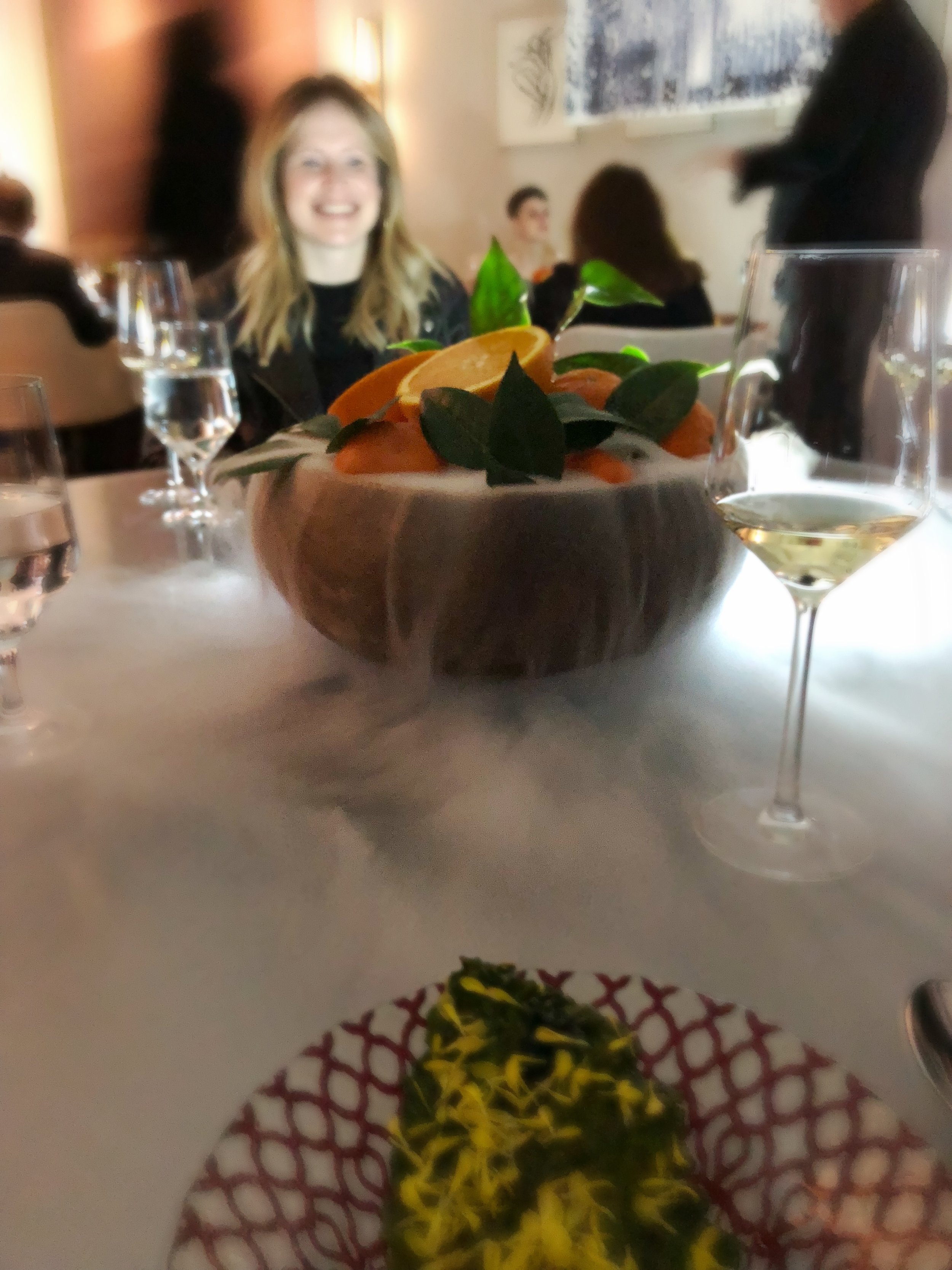 Dinner at Alinea