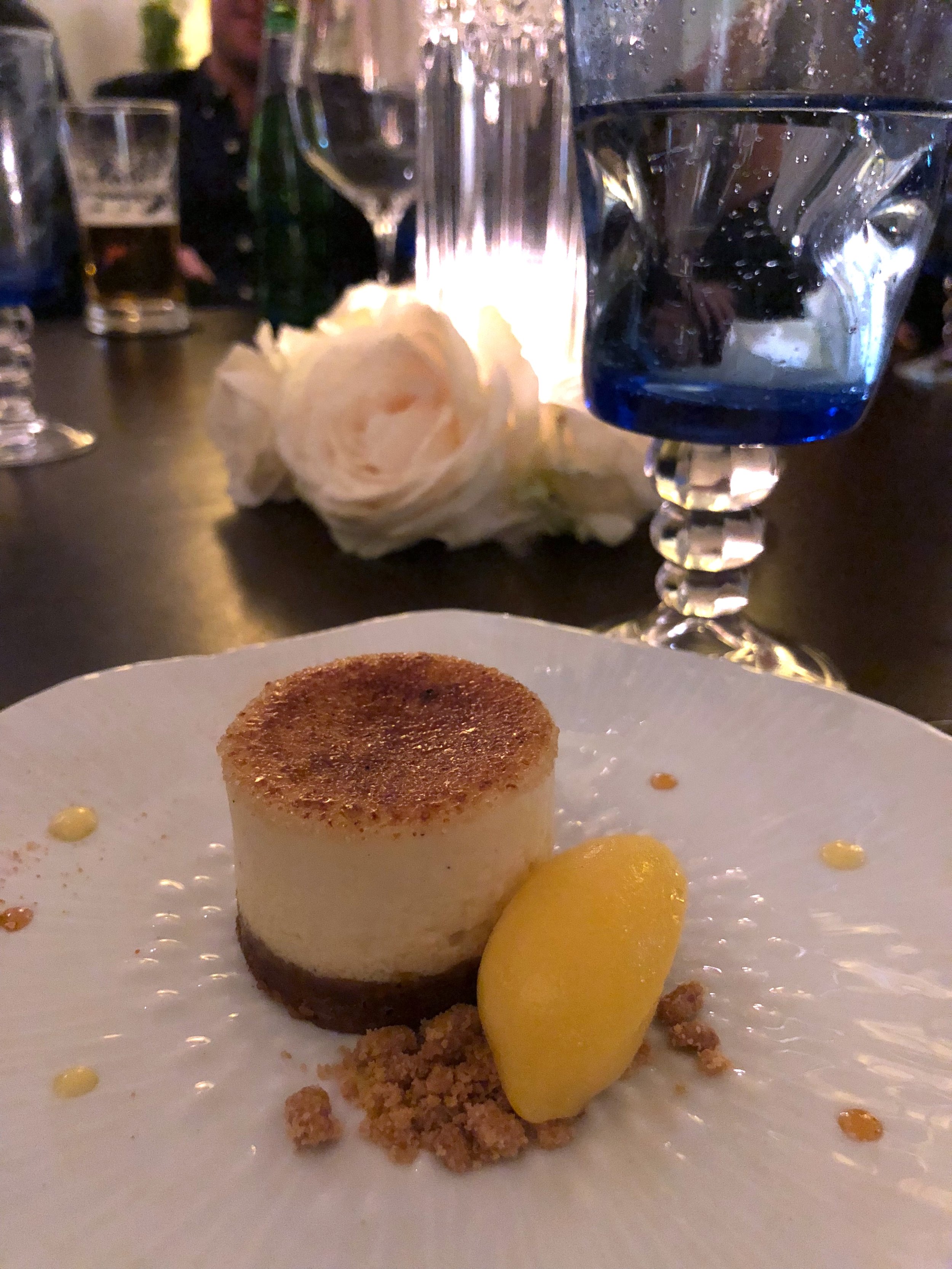 Dinner at Le George, Paris