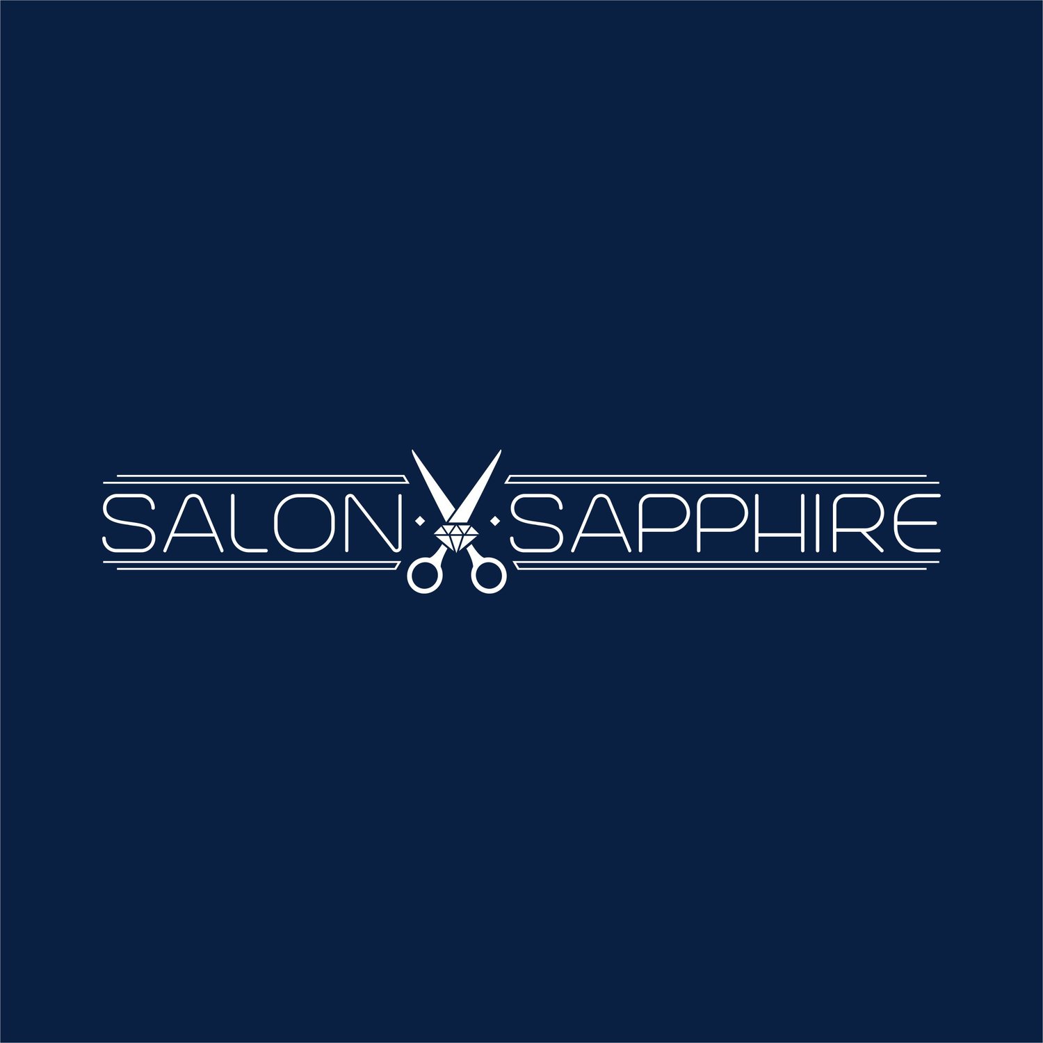 Salon Sapphire by Carey Ockrim in Clarendon Hills, IL
