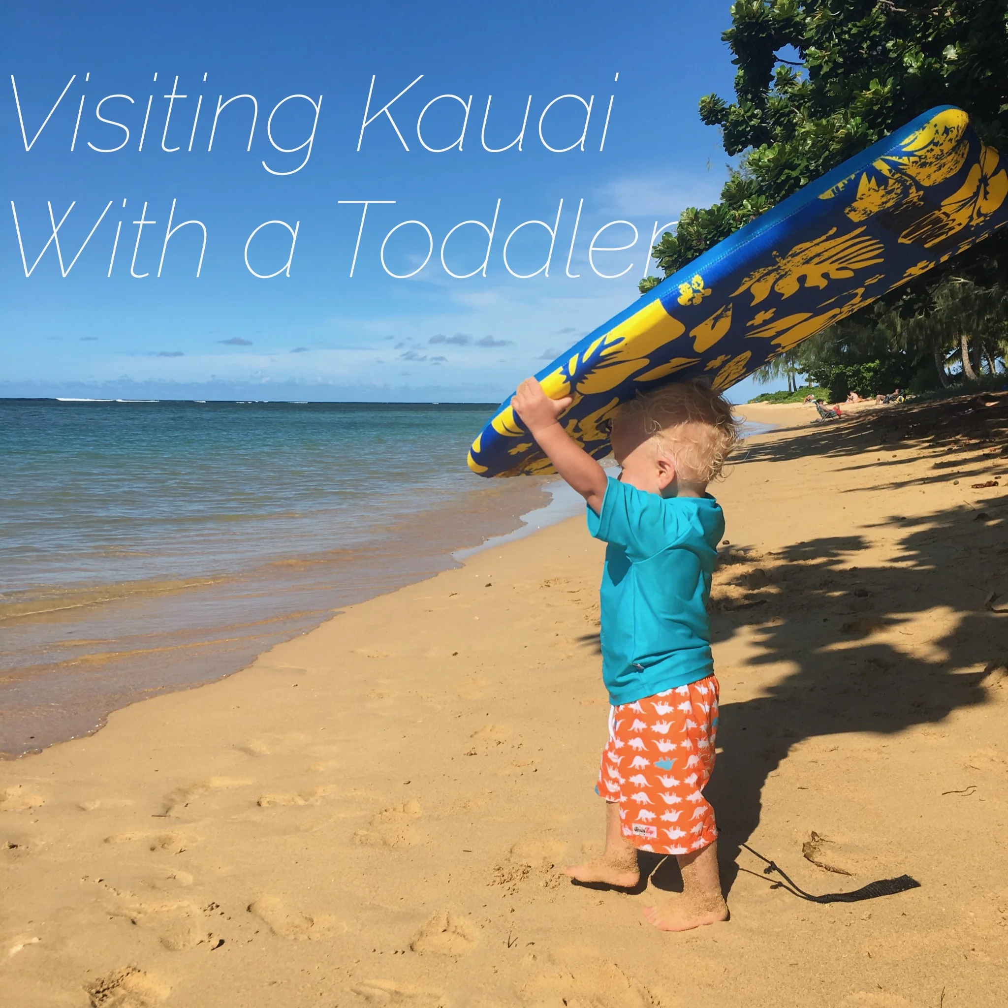 Visiting Kauai with a Toddler