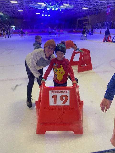 Ice Skating at Sprinker Recreation