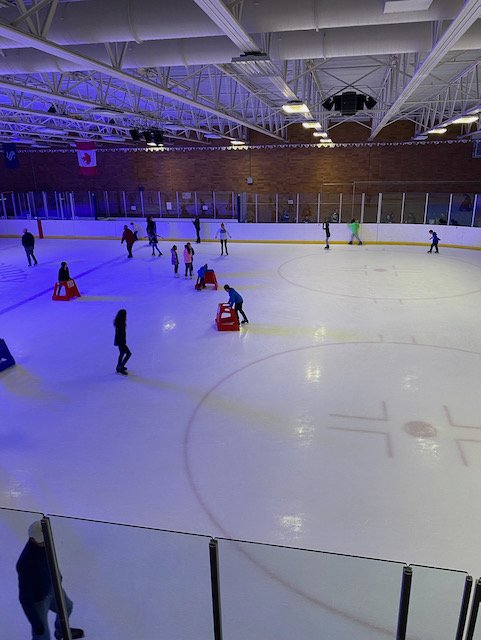 Ice Skating at Sprinker Recreation