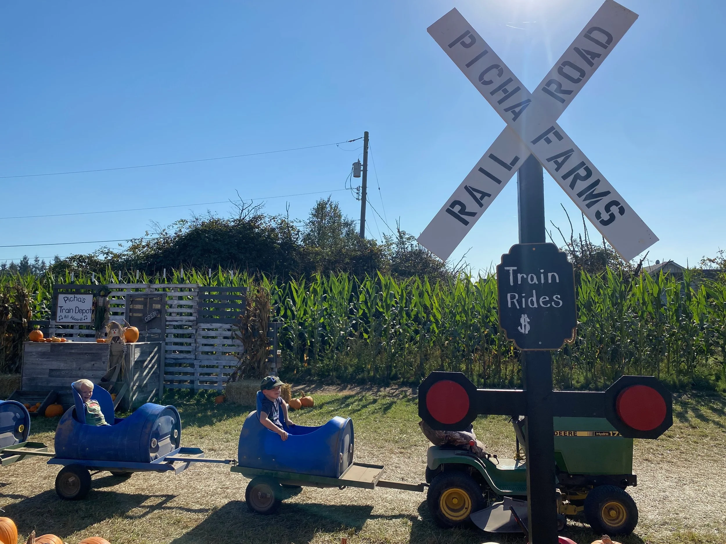 Pumpkins, Ghosts, and Tractors--Oh my!