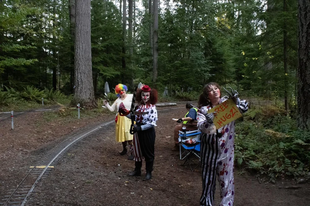 Kitsap Live Steamers Ghost Train