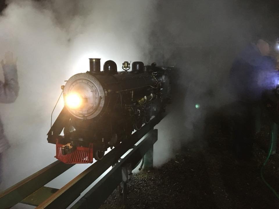Kitsap Live Steamers Ghost Train