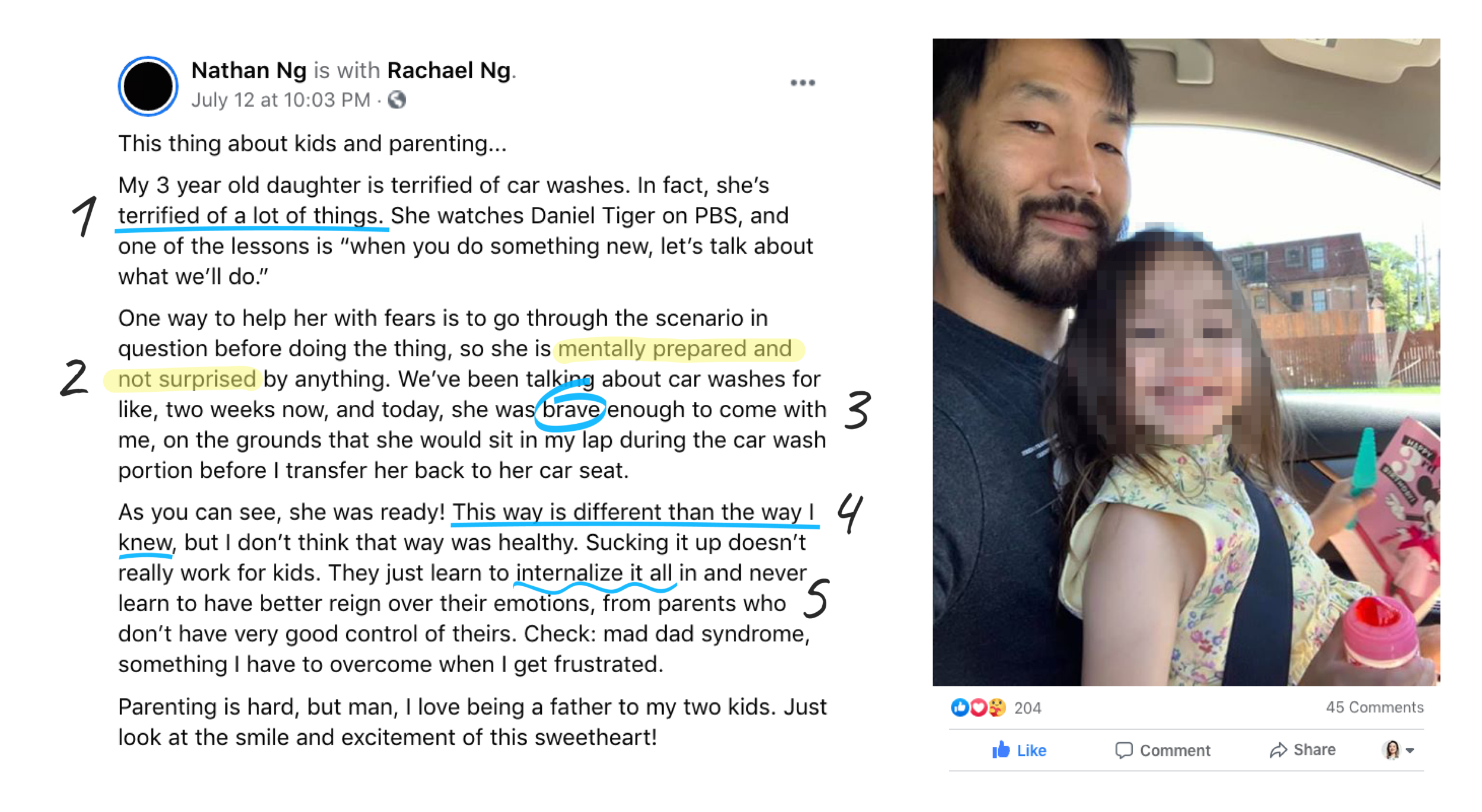 Case study: Dissecting an everyday story