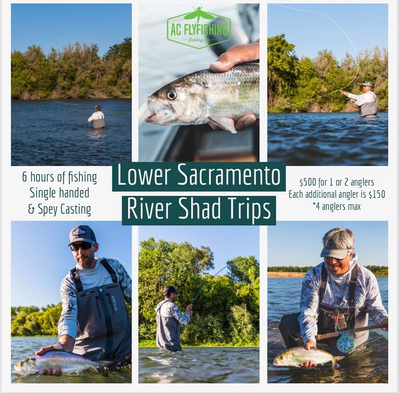 SPECIALIZED FLY FISHING GEAR, NORTHERN CALIFORNIA GUIDE SERVICES