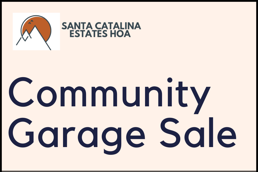 Community Garage Sale Saturday 2/17 8-noon