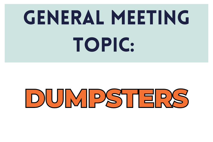 HOA Dumpster Cleanup Report