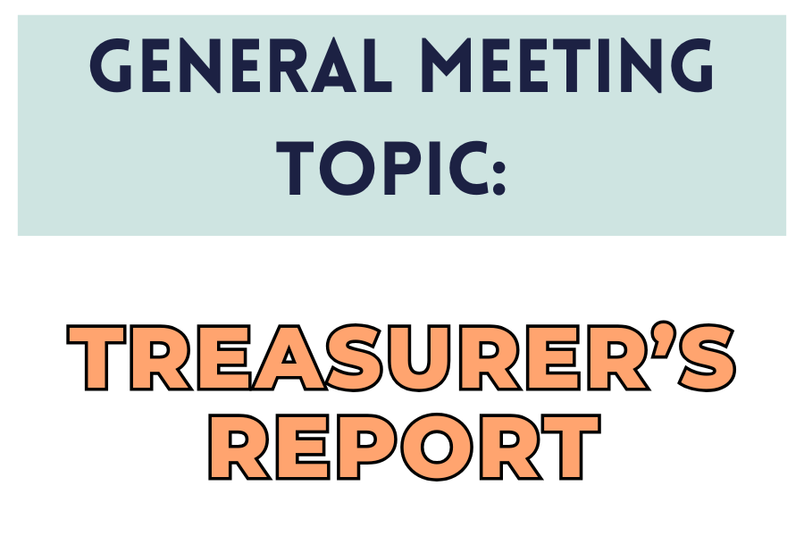 Treasurer's Report