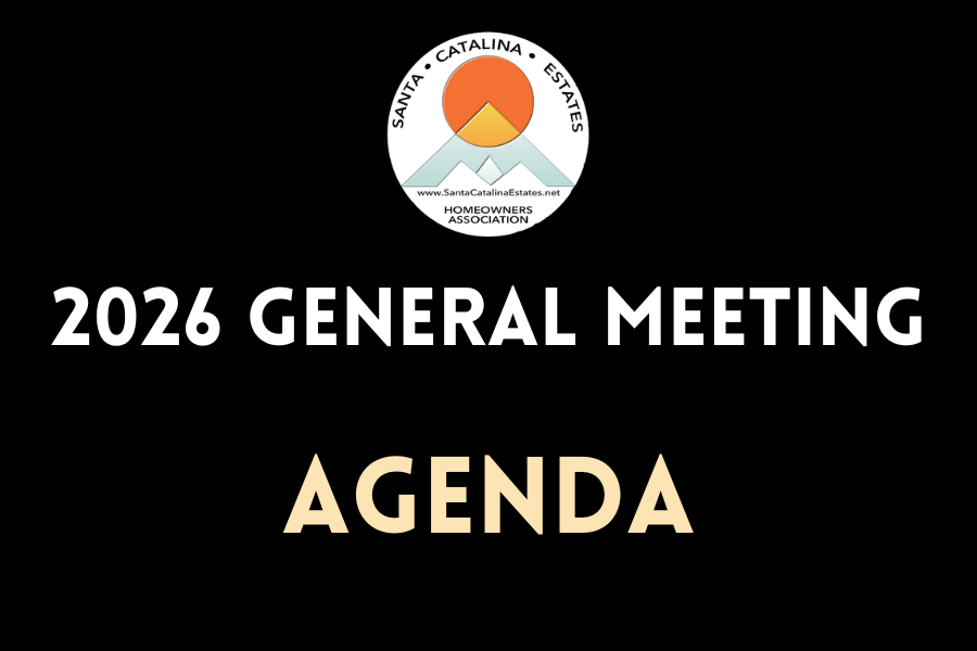 General Meeting Agenda 2026