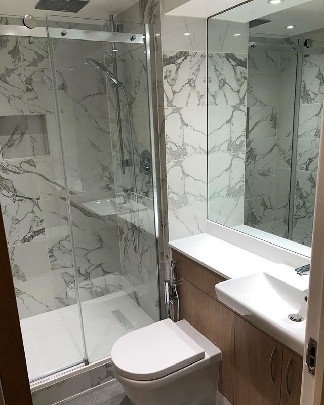 Bathroom refurb in docklands #bathroom #bathroomdesign #bathroomremodel #bathroomdecor #bathroomrenovation