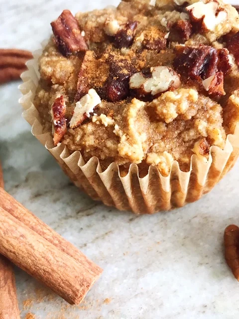 Almond Flour Banana Bread Muffins
