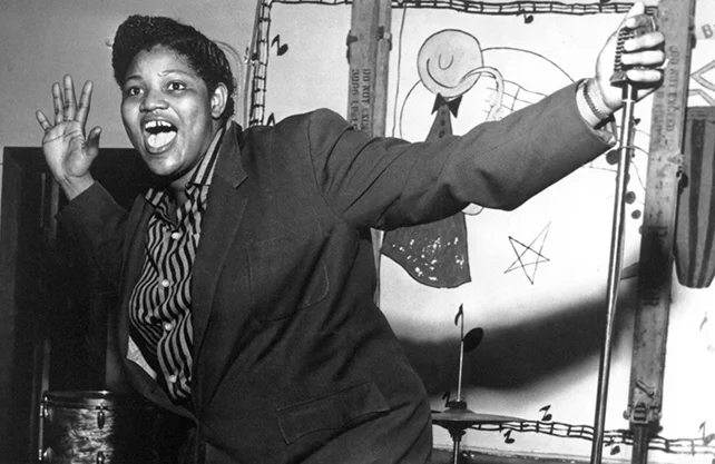 Big Momma Thornton was one of the many talented artists that graced Russell City's blues clubs.