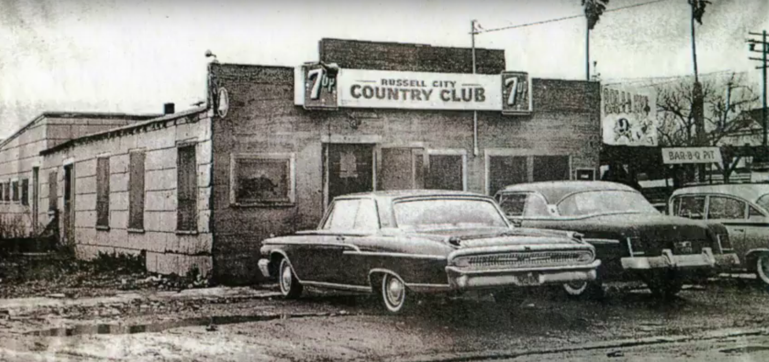 Big-name blues musicians often played at the Russell City Country Club.