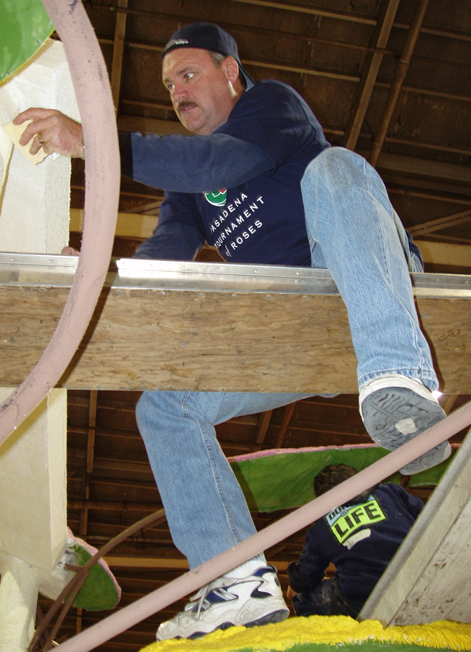 Beginning with the rice-covered bridge, Kevin Monroe became an anchor for the next 14 years and counting. (Photo: Bryan Stewart)