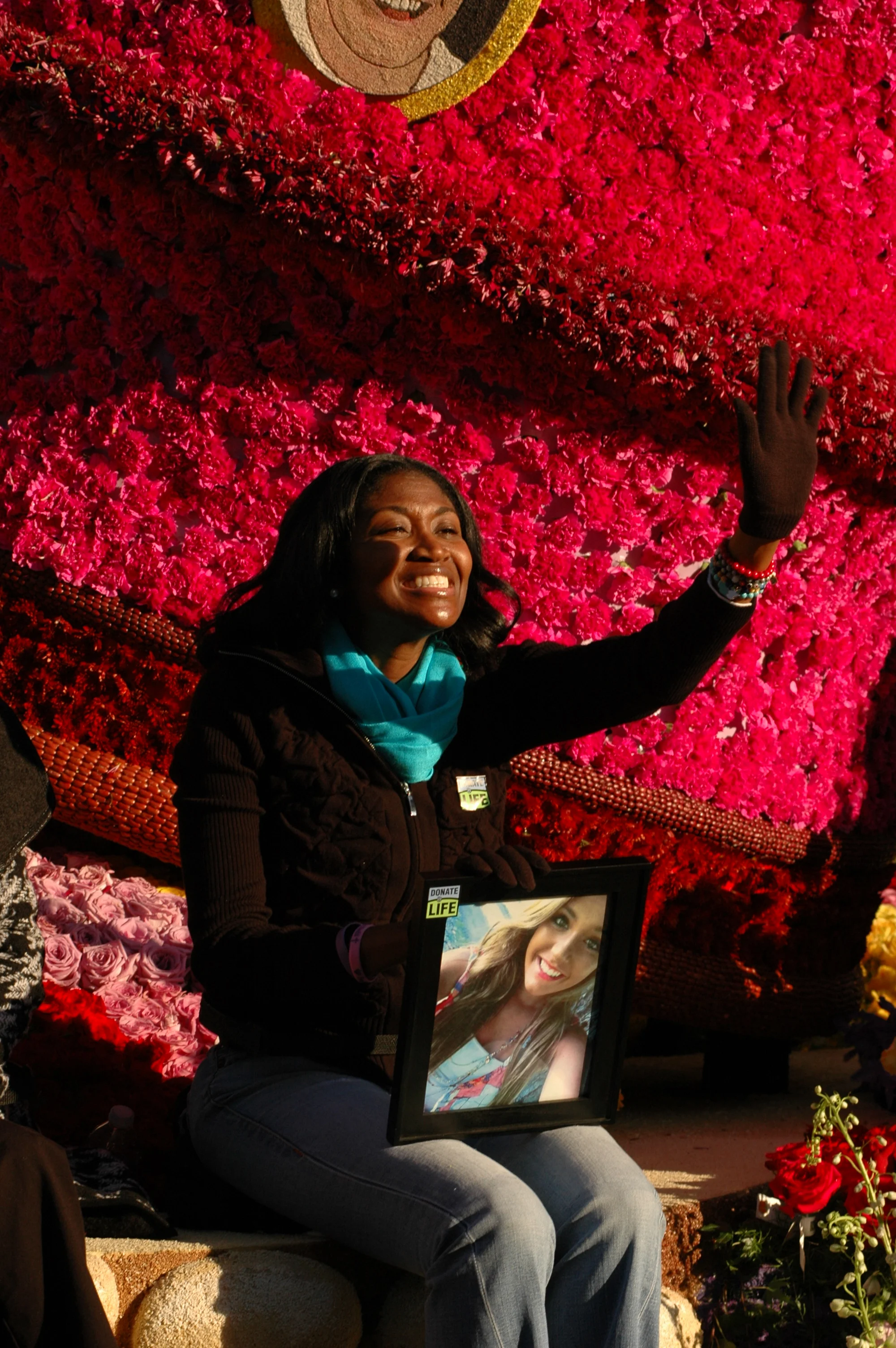 Liver recipient Nefeterius Akeli McPherson lit up the world with her smile. (Photo: Scott Weersing) 