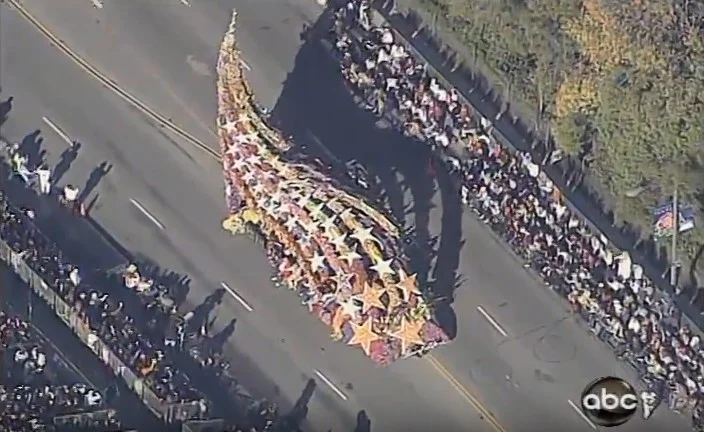 ABC’s broadcast coverage of “Stars of Life” ended with a lingering aerial shot from the Goodyear blimp, prompting the commentator to conclude simply, “Absolutely remarkable.”