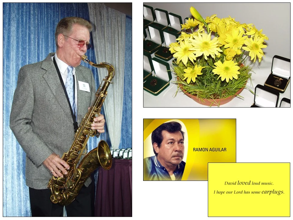 The theme was underscored by an event-opening instrumental by heart recipient Terry Harrington, understated centerpieces, and Eva Cassidy's cover version as the climax of a concluding video tribute, which was presented in chapters inspired by the song's lyrics.