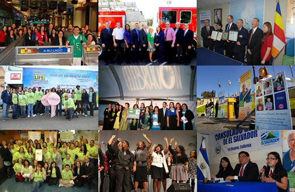Ambassadors hailed from multicultural communities throughout the seven-county greater Los Angeles area, driving relationships with a wide range of civic organizations.