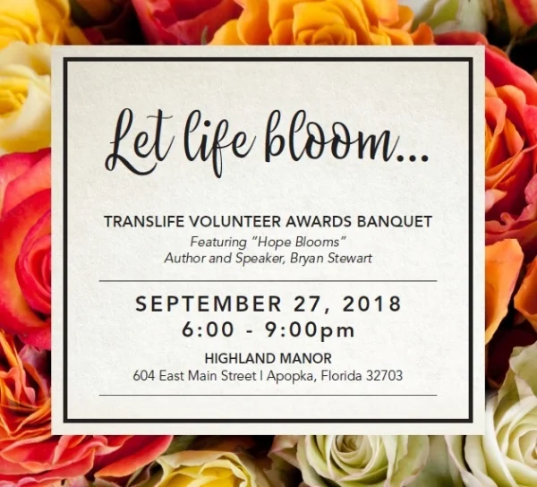 ORLANDO, FL - TransLife Volunteer Awards Banquet - 9/27/18