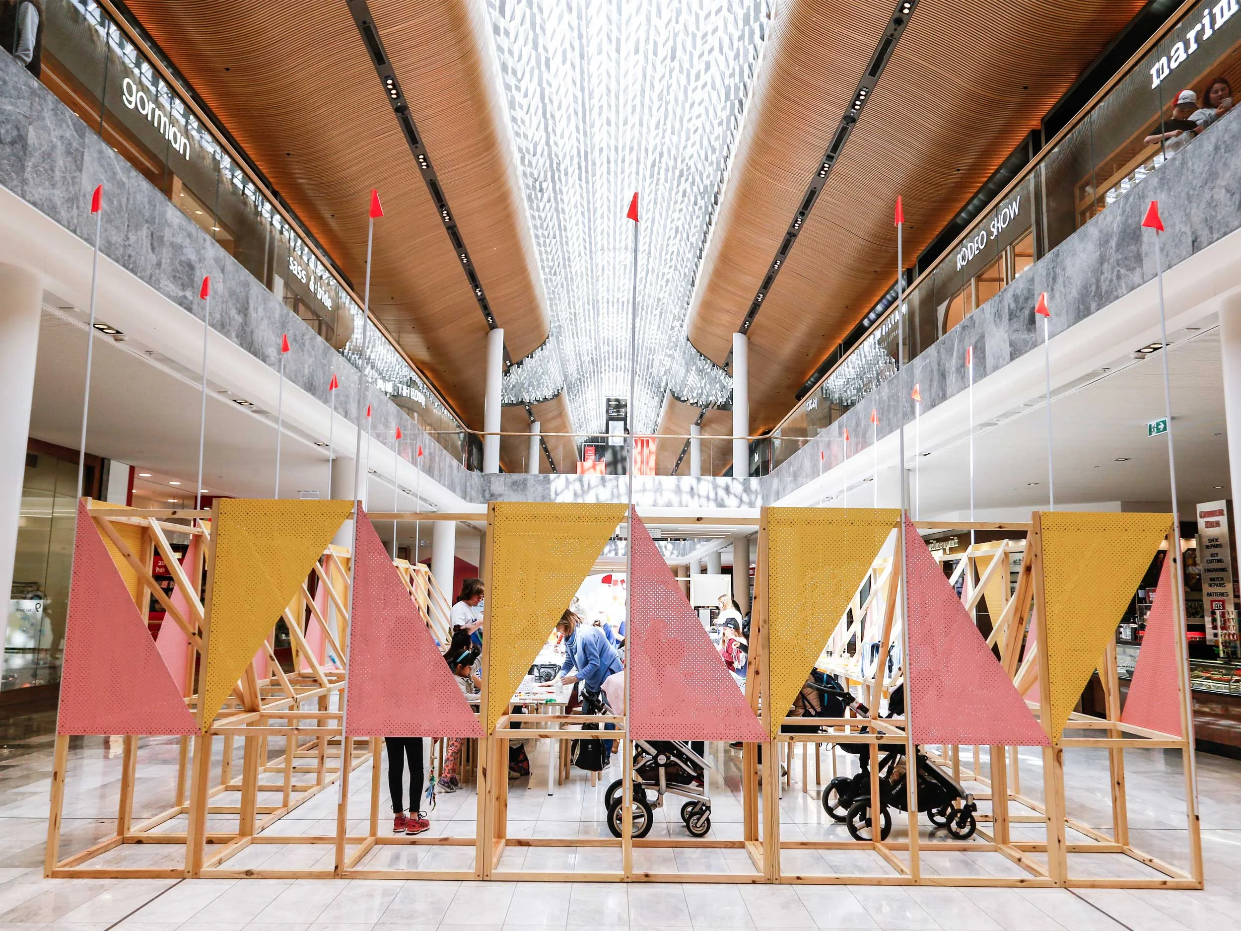 Beci Orpin Spring Studio at Eastland