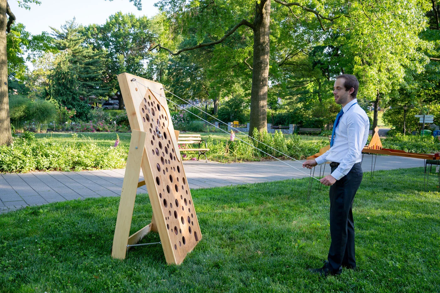 Queens Botanical Garden Wedding — UPSTATE JAMBOREE WEDDING GAME RENTALS