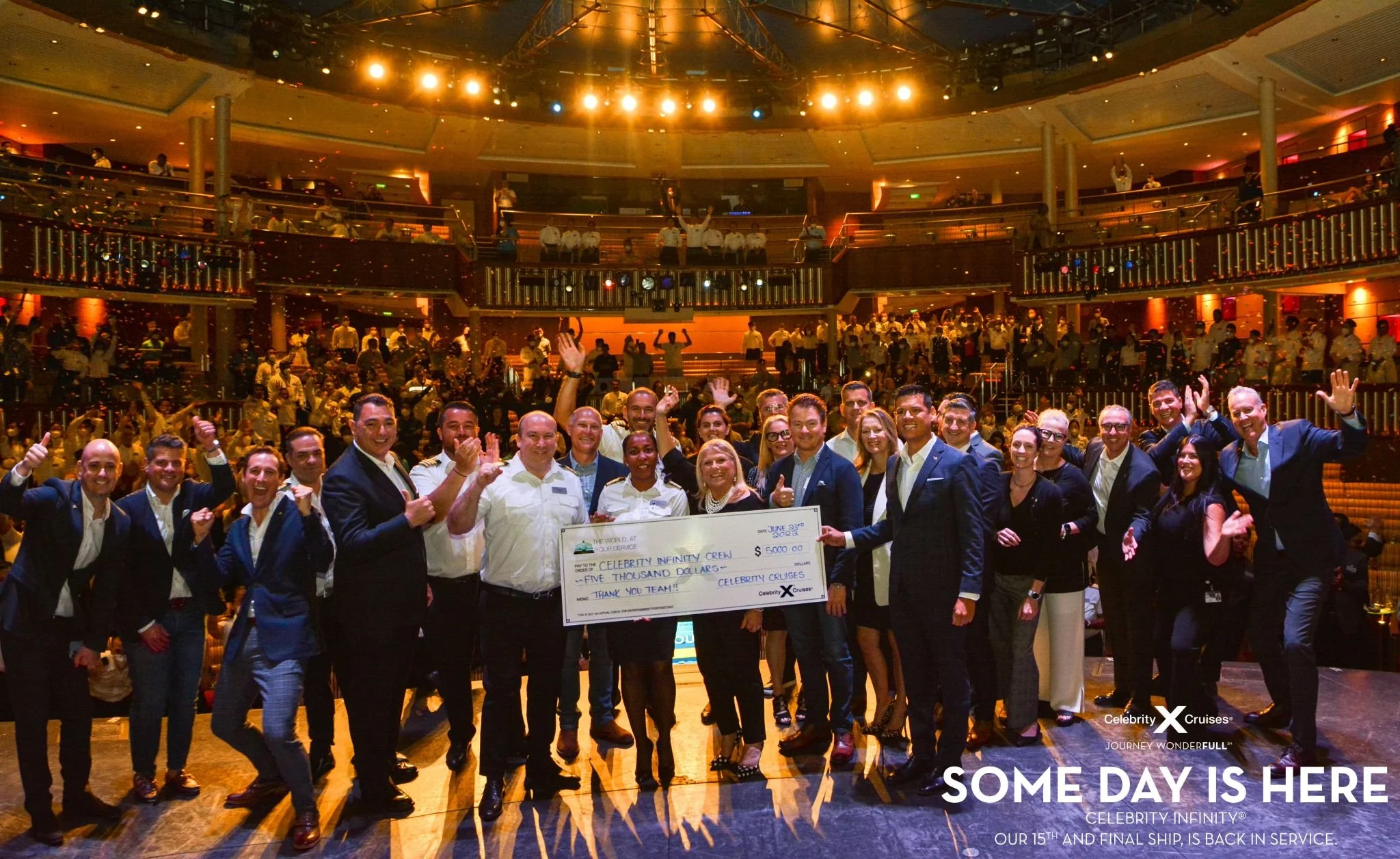 Bringing Celebrity's Last Ship into Service!