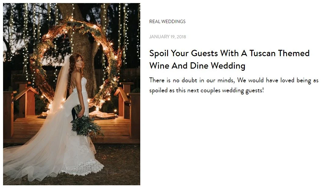 Bakers Ranch ...Spoil Your Guests With A Tuscan Themed Wine And Dine Wedding! Jeffrey and Andrea's #Tuscan style wedding was featured on Wedding Chicks Blog! Jennifer Matteo and her Dream Team have outdone themselves! Thank you Katelyn Prisco Photography for capturing this beautiful #LoveStory !