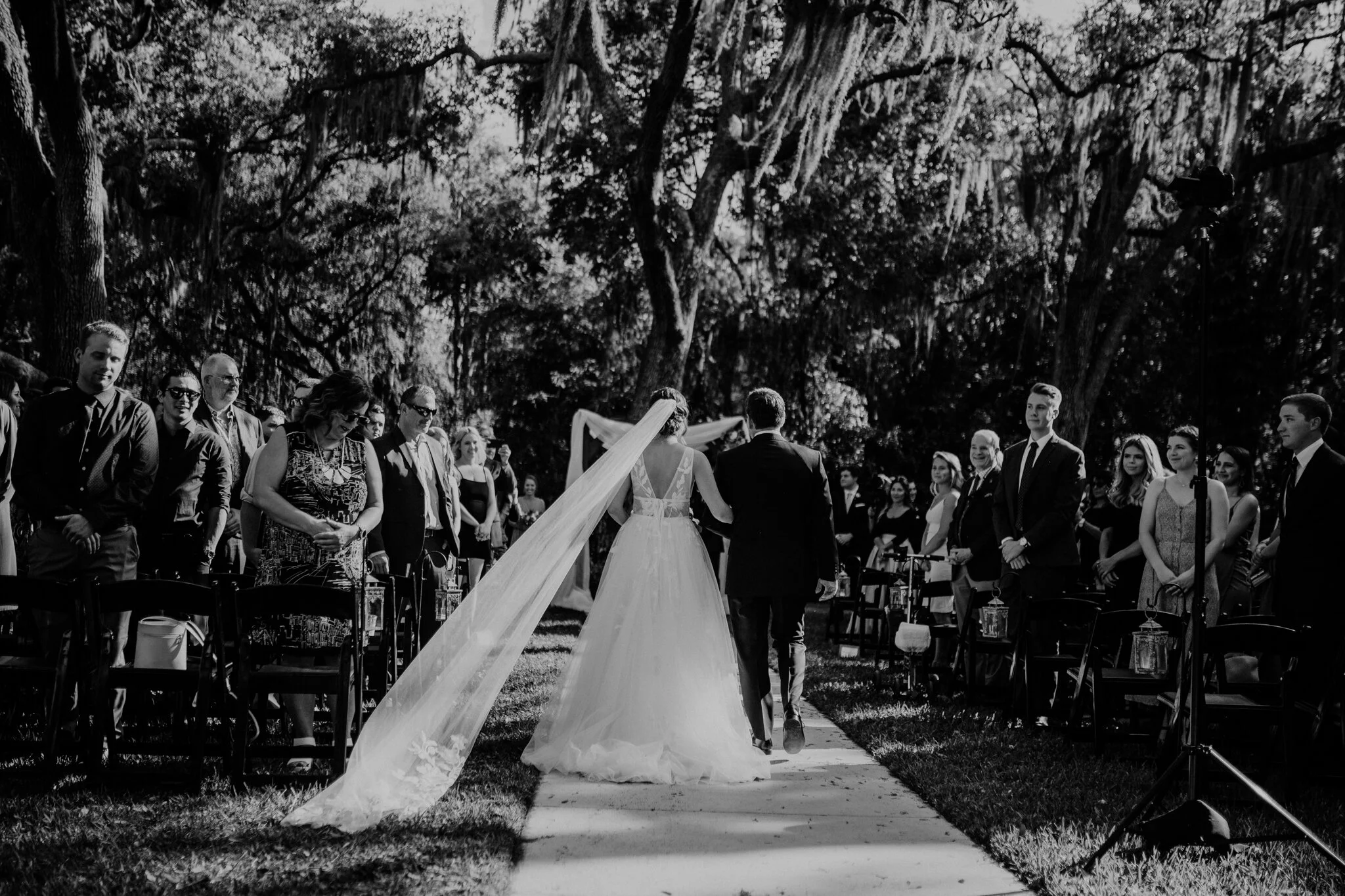 Bakers Ranch Wedding Venue Ancient Oaks Canopy Ceremony Site — Bakers Ranch Florida's Premier