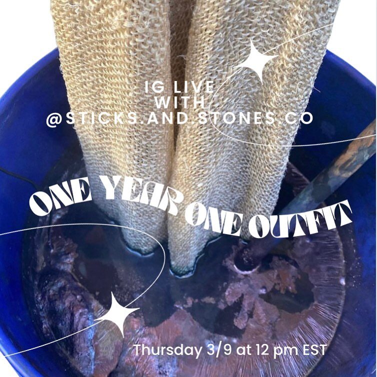 Wondering about the behind-the-scenes of the folks creating outfits for Cohort 2 of One Year, One Outfit?

On Thursday, we&rsquo;re chatting with author, educator, and artist Amber Ostaszewski of @sticks.and.stones.co about what she&rsquo;s making (p