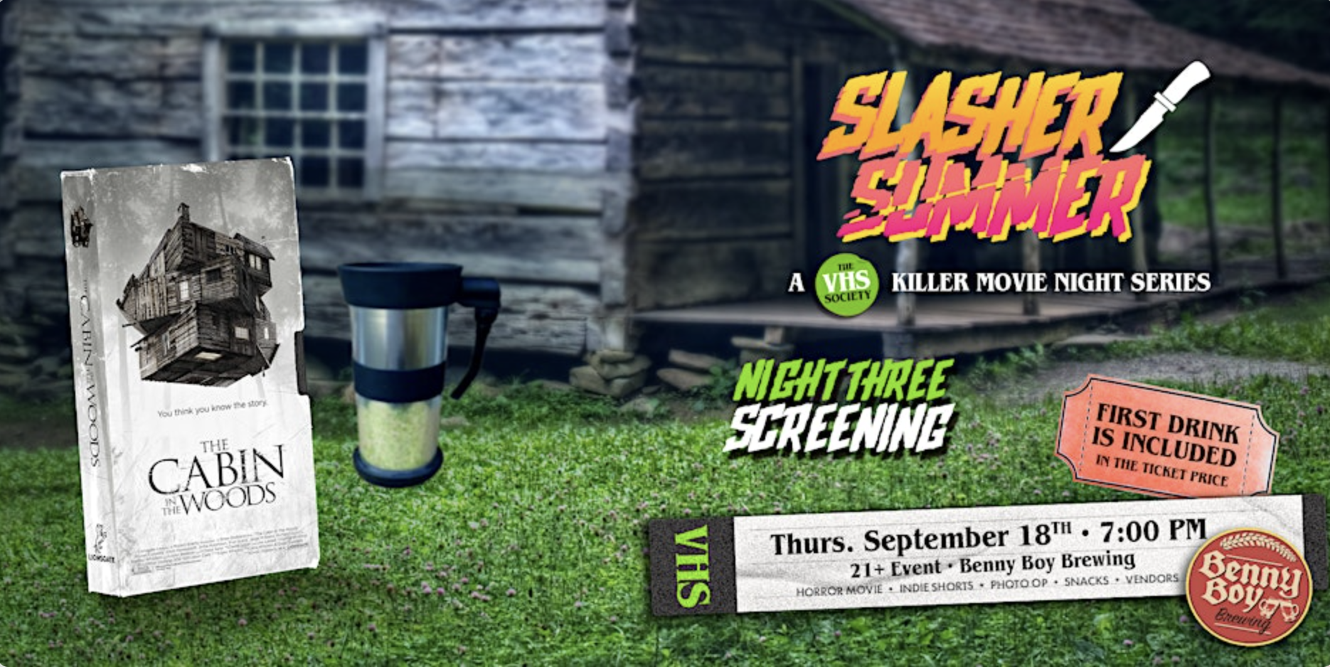 THE VHS Society - Slasher Summer: Night Three