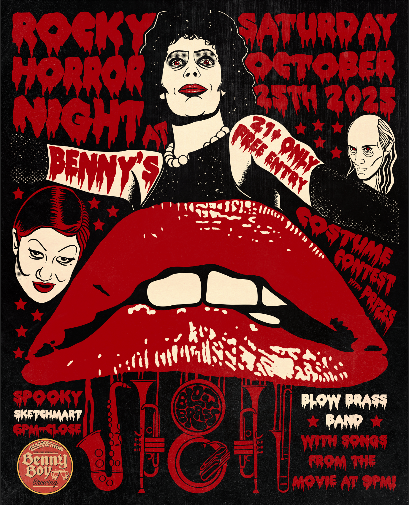 Rocky Horror Night at Benny’s