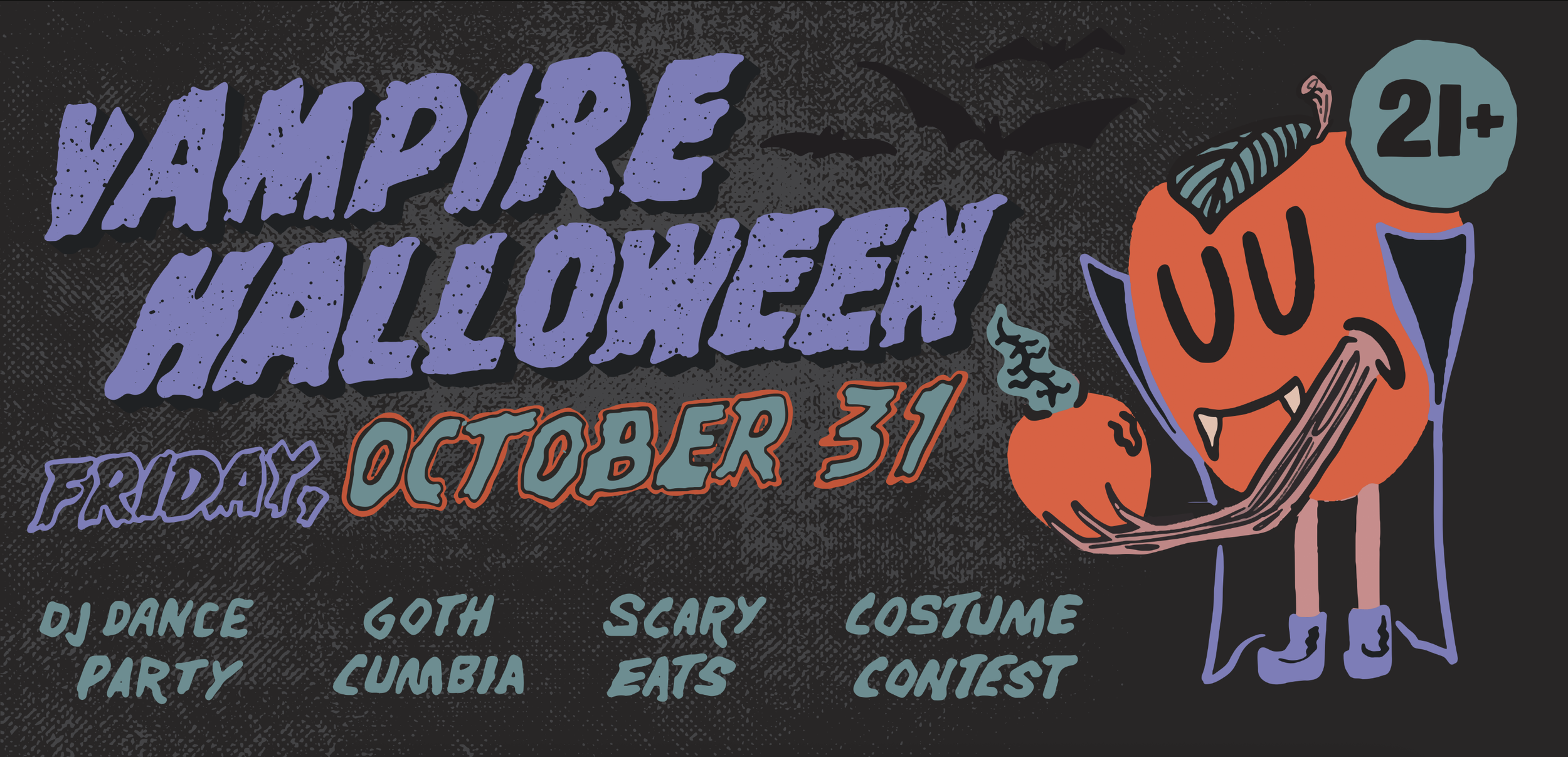 Vampire Halloween Party at Benny’s