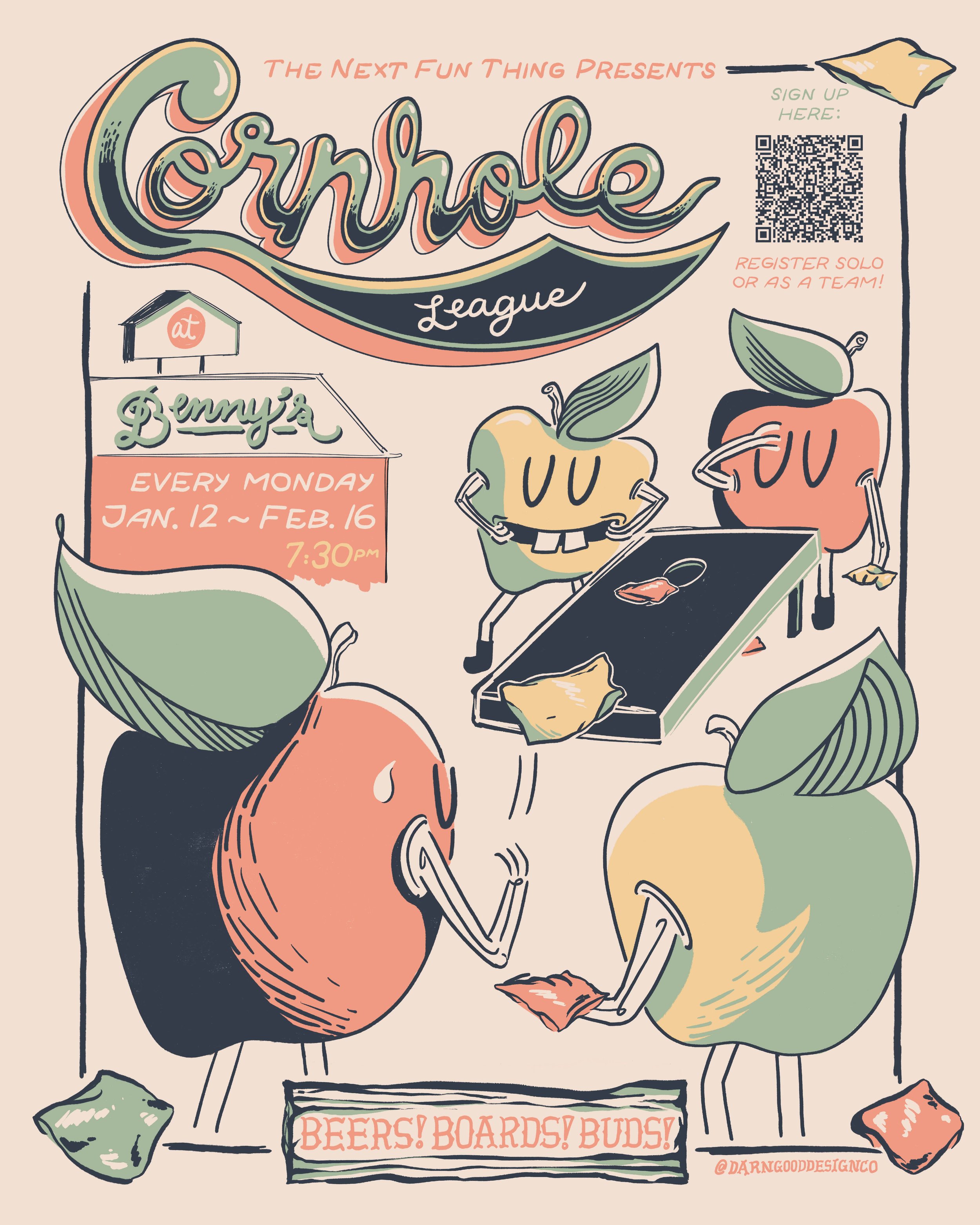 Cornhole League with The Next Fun Thing